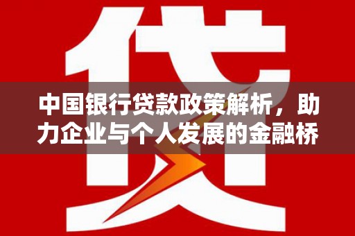 赫山中国银行贷款政策解析，助力企业与个人发展的金融桥梁