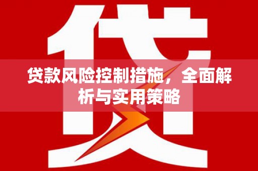 赫山贷款风险控制措施，全面解析与实用策略