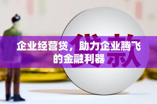赫山企业经营贷，助力企业腾飞的金融利器