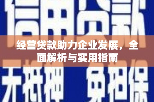 赫山经营贷款助力企业发展，全面解析与实用指南