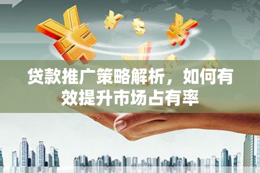 赫山贷款推广策略解析，如何有效提升市场占有率
