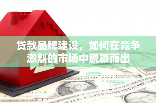 赫山贷款品牌建设，如何在竞争激烈的市场中脱颖而出