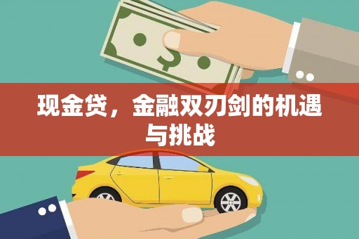 赫山现金贷，金融双刃剑的机遇与挑战