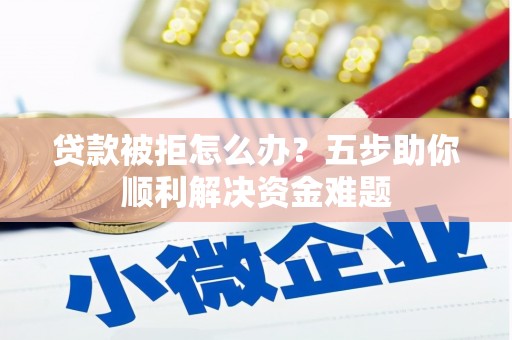 赫山贷款被拒怎么办？五步助你顺利解决资金难题