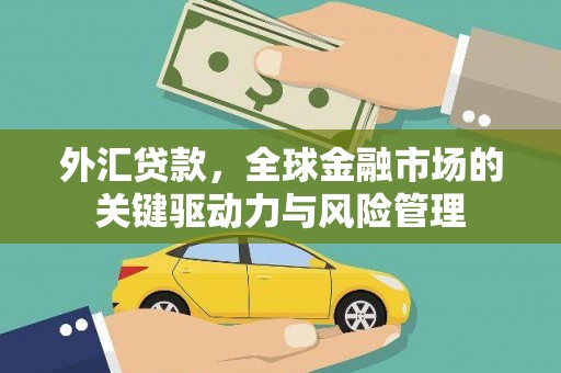 赫山外汇贷款，全球金融市场的关键驱动力与风险管理