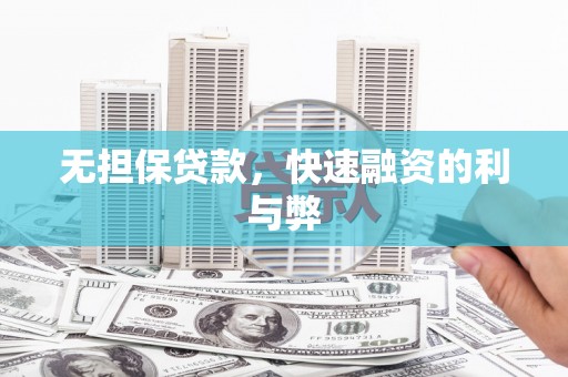 赫山无担保贷款，快速融资的利与弊