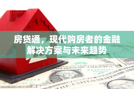 赫山房贷通，现代购房者的金融解决方案与未来趋势