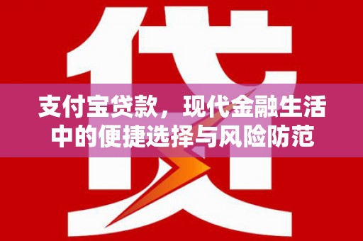 赫山支付宝贷款，现代金融生活中的便捷选择与风险防范