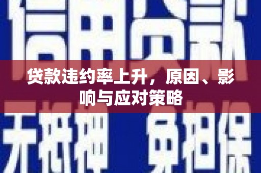 赫山贷款违约率上升，原因、影响与应对策略