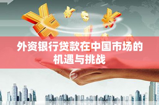 赫山外资银行贷款在中国市场的机遇与挑战