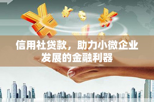 赫山信用社贷款，助力小微企业发展的金融利器