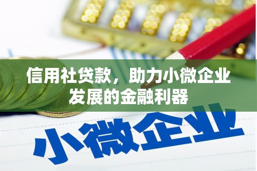 赫山信用社贷款，助力小微企业发展的金融利器