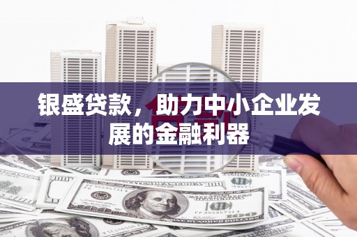 赫山银盛贷款，助力中小企业发展的金融利器