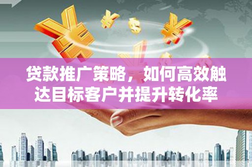 赫山贷款推广策略，如何高效触达目标客户并提升转化率