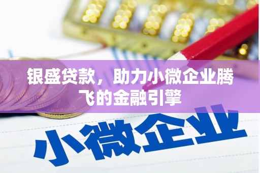 赫山银盛贷款，助力小微企业腾飞的金融引擎