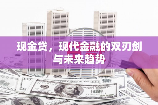 赫山现金贷，现代金融的双刃剑与未来趋势