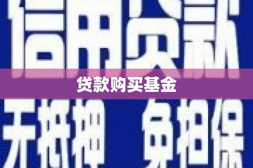 赫山贷款购买基金