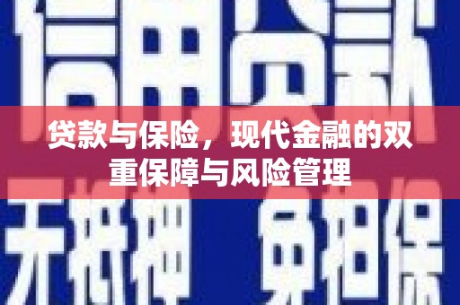 赫山贷款与保险，现代金融的双重保障与风险管理