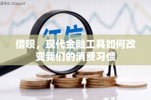 赫山借呗，现代金融工具如何改变我们的消费习惯