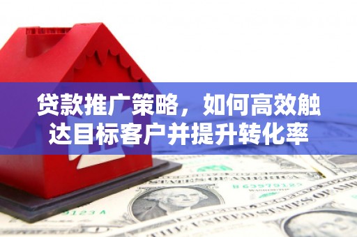 赫山贷款推广策略，如何高效触达目标客户并提升转化率