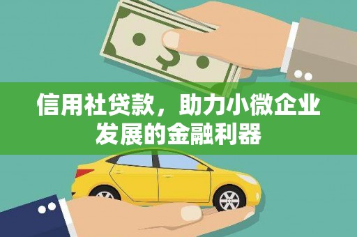 赫山信用社贷款，助力小微企业发展的金融利器
