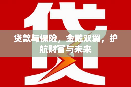 赫山贷款与保险，金融双翼，护航财富与未来