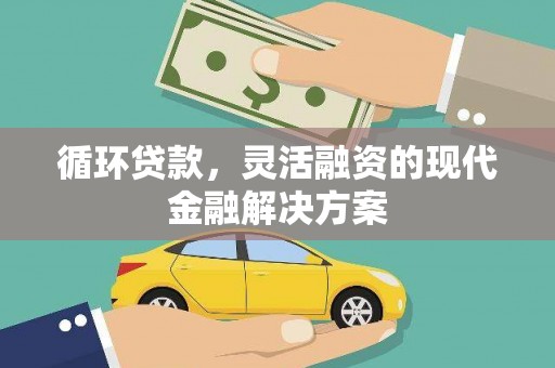 赫山循环贷款，灵活融资的现代金融解决方案