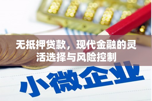 赫山无抵押贷款，现代金融的灵活选择与风险控制