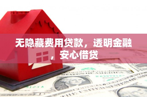 赫山无隐藏费用贷款，透明金融，安心借贷