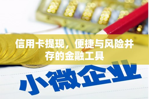 赫山信用卡提现，便捷与风险并存的金融工具