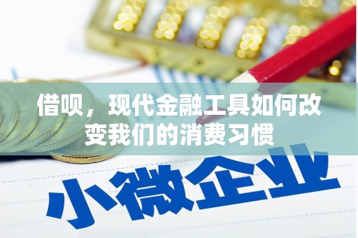 赫山借呗，现代金融工具如何改变我们的消费习惯