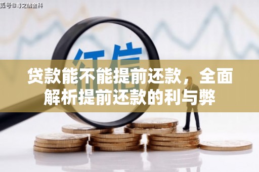 赫山贷款能不能提前还款，全面解析提前还款的利与弊