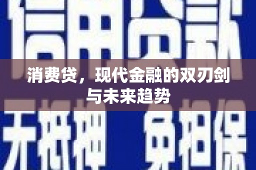 赫山消费贷，现代金融的双刃剑与未来趋势