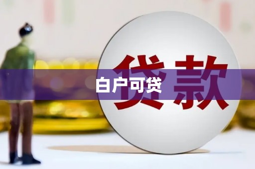 赫山白户可贷