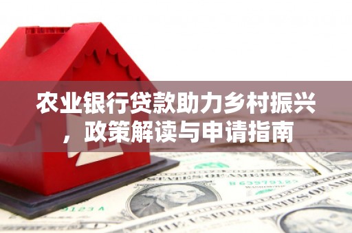 赫山农业银行贷款助力乡村振兴，政策解读与申请指南