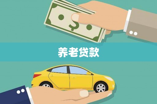 赫山养老贷款