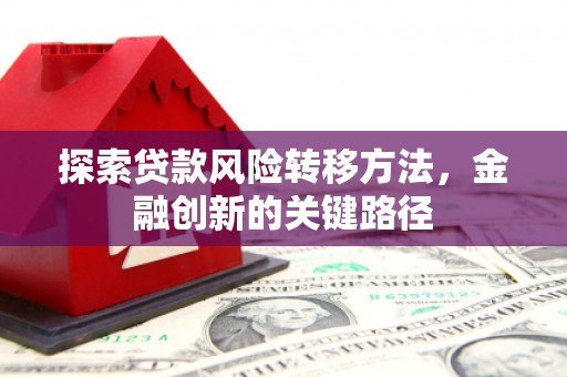 赫山探索贷款风险转移方法，金融创新的关键路径