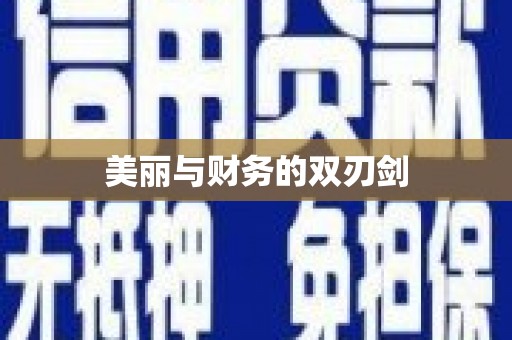 赫山美丽与财务的双刃剑
