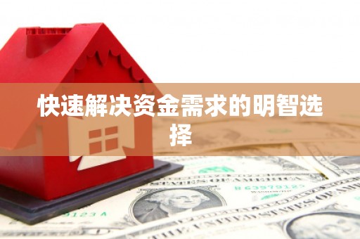 赫山快速解决资金需求的明智选择
