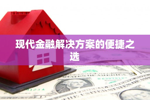 赫山现代金融解决方案的便捷之选