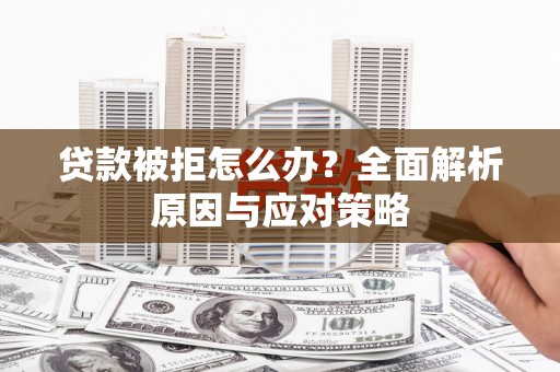 赫山贷款被拒怎么办？全面解析原因与应对策略