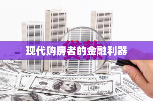 赫山现代购房者的金融利器