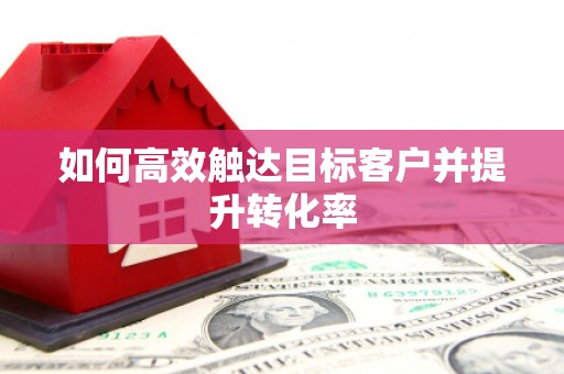 赫山如何高效触达目标客户并提升转化率
