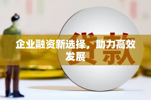 赫山企业融资新选择，助力高效发展