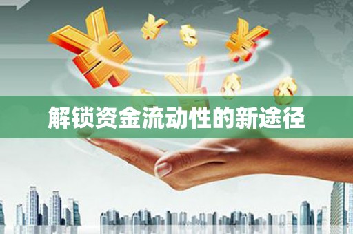 赫山解锁资金流动性的新途径