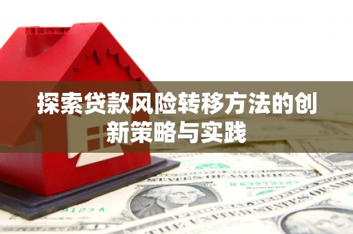 赫山探索贷款风险转移方法的创新策略与实践