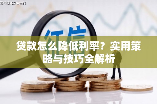 赫山贷款怎么降低利率？实用策略与技巧全解析